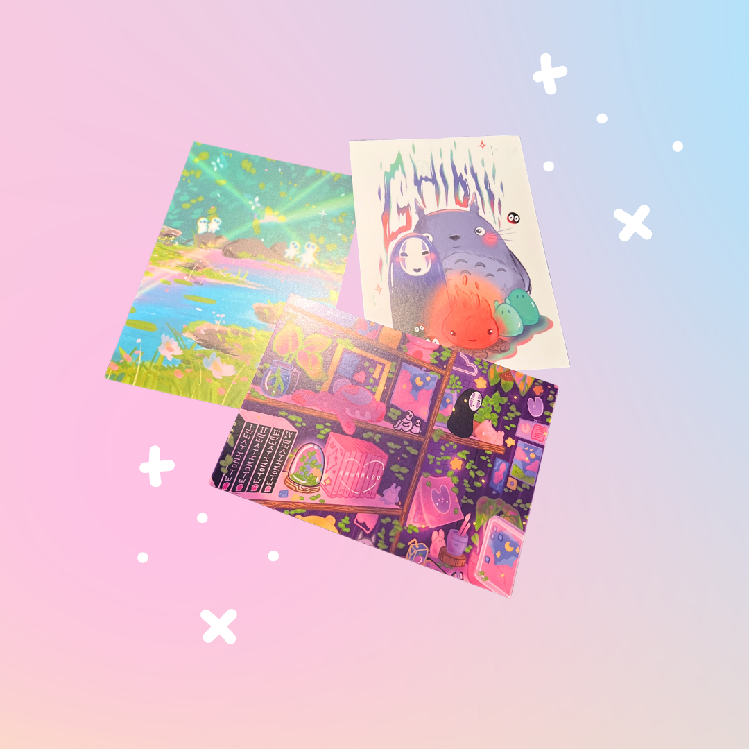 3 Pack Mystery Prints!