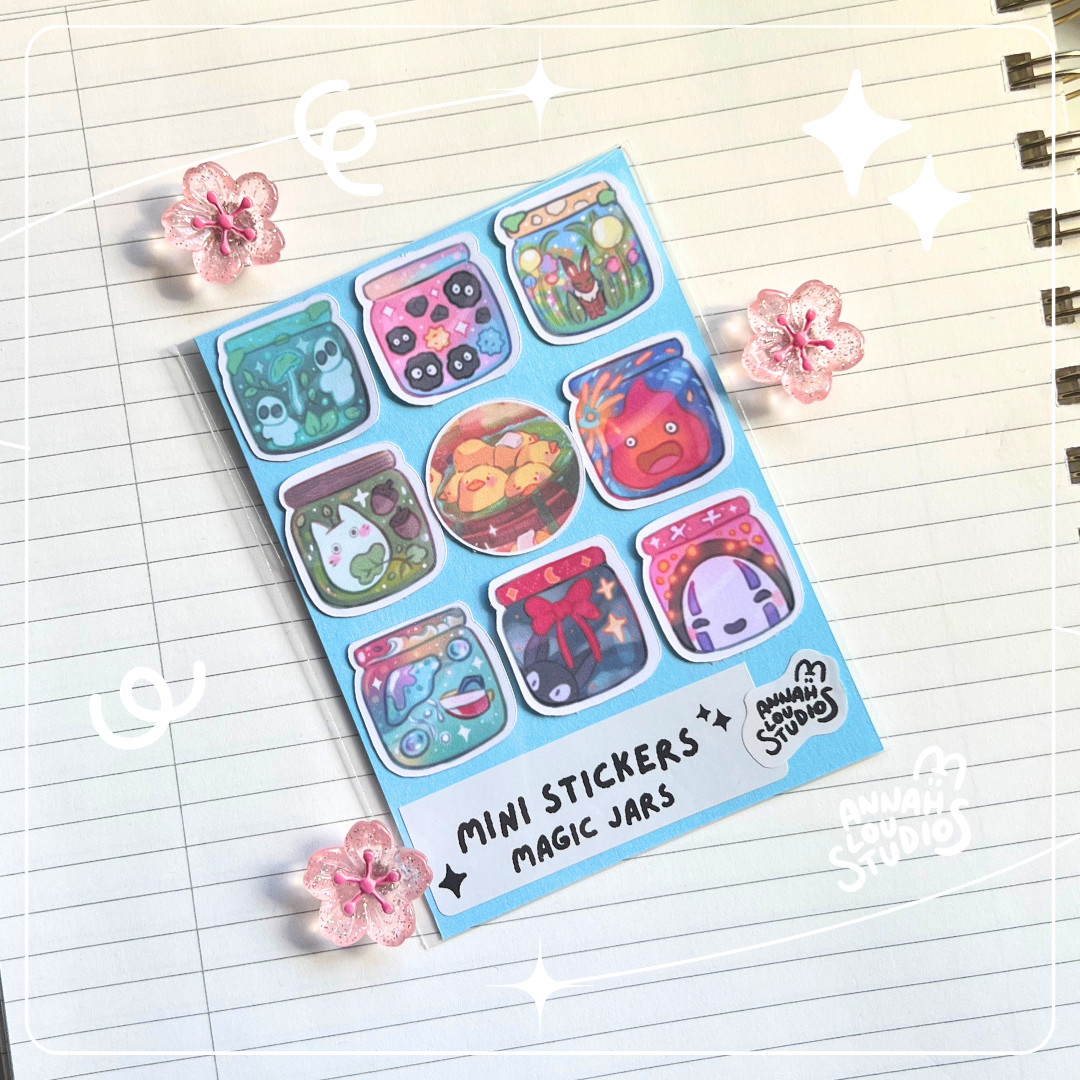 Mini Stickers! - Magic Jars
