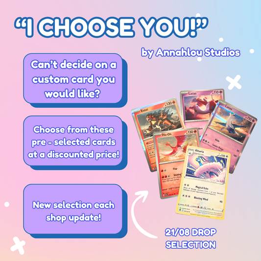 I CHOOSE YOU!