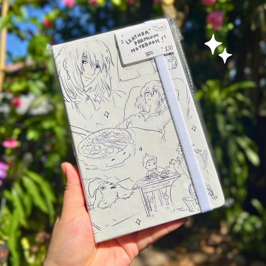 Howl Sketches Premium Notebook