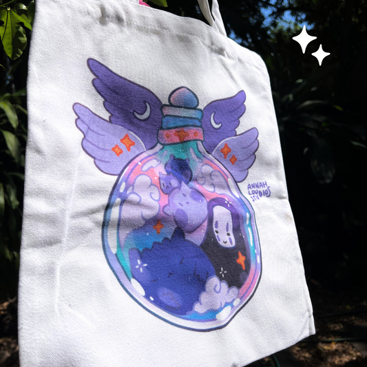 Purple Potion Tote Bag