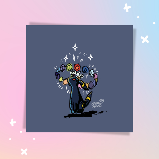 Sunbreon A4 Square Print