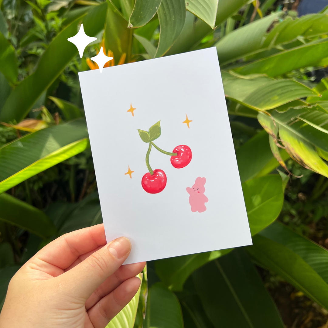 Cherries!! A6 Print