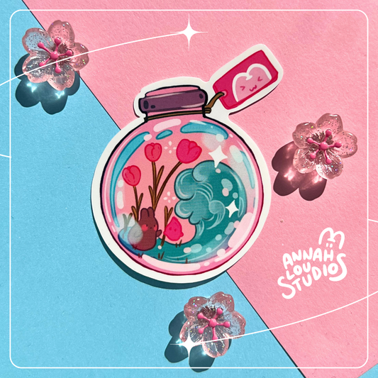 Buns Potion Vinyl Sticker