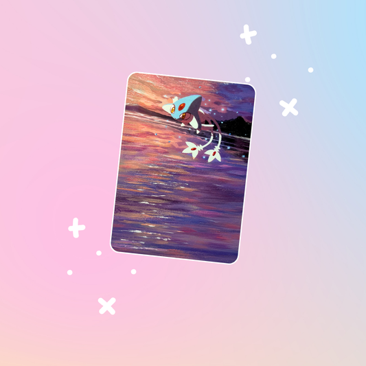 Azelf Painted Card