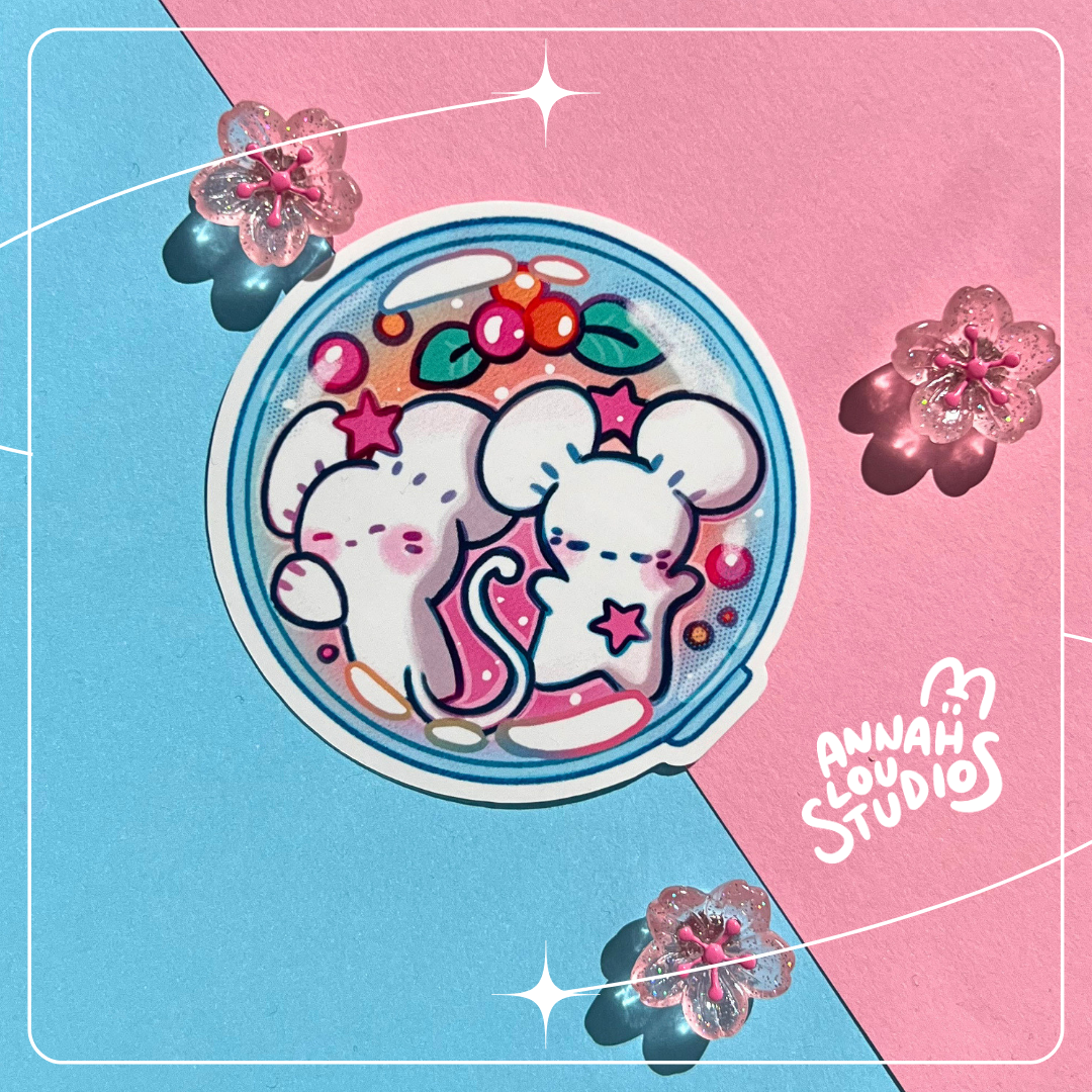 Sleepy qts Vinyl Sticker